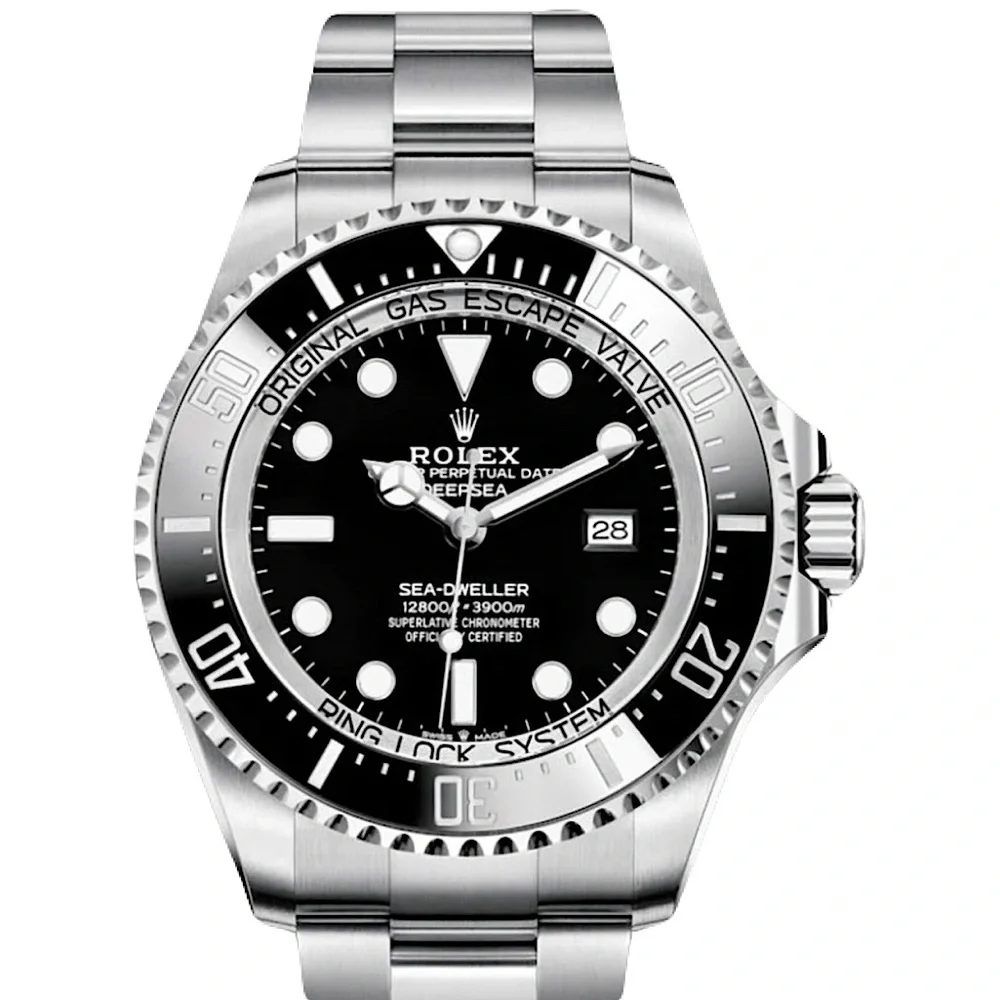 Rolex Sea-Dweller Deepsea 44 Watch - Black Dial (Ref# 126660)